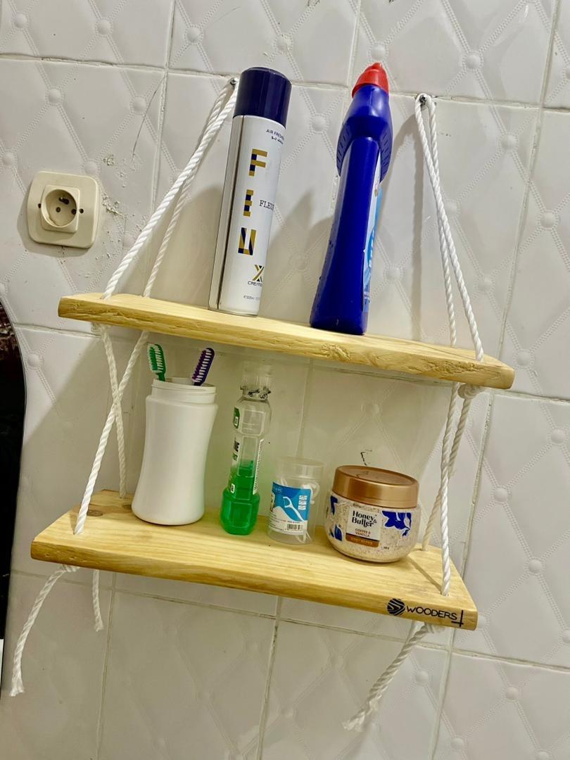 Rope wooden Shelf