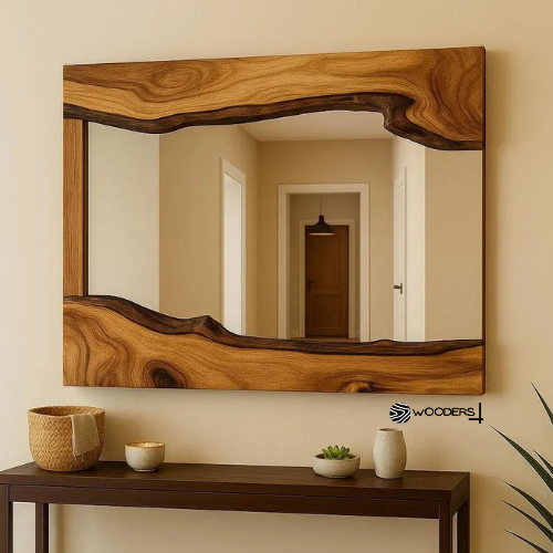 Rectangular Wooden Mirrors